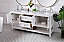 Modern Fitting 72" Double Sink Bathroom Vanity set in White