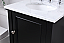 Modern Fitting 19" Single Bathroom Vanity in Black Finish
