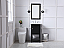 Modern Fitting 19" Single Bathroom Vanity in Black Finish