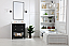 Modern Fitting 30" Single Bathroom Vanity in Black Finish
