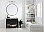 Modern Fitting 42" Single Bathroom Vanity in Black Finish