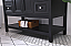 Modern Fitting 48" Single Bathroom Vanity in Black Finish