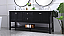 Modern Fitting 72" Double Sink Bathroom Vanity Set in Black