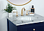 Modern Fitting 24" Single Bathroom Vanity in Blue