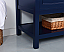 Modern Fitting 36" Single Bathroom Vanity in Blue