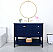 Modern Fitting 42" Single Bathroom Vanity in Blue