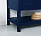 Modern Fitting 42" Single Bathroom Vanity in Blue