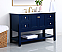 Modern Fitting 48 inch Single Bathroom Vanity in Blue