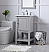Modern Fitting 19" Single Bathroom Vanity in Grey