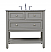 Modern Fitting 36" Single Bathroom Vanity in Grey
