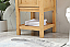 Modern Fitting 19" Single Bathroom Vanity in Natural Wood
