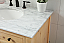 Modern Fitting 36" Single Bathroom Vanity in Natural Wood