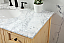 Modern Fitting 42" Single Bathroom Vanity in Natural Wood