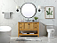 Modern Fitting 48" Single Bathroom Vanity in Natural Wood
