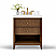 30" Bath Vanity Set in Chestnut Oak Finish with Alpine White Quartz Top