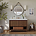 48" Single Bathroom Vanity in Chestnut Oak Finish with Alpine White Quartz Top