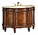Adelina 47 inch Antique Bathroom Vanity Cream Marble Top