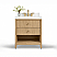 30" Bath Vanity Set in American Oak Finish with Alpine White Quartz Top