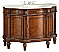 Adelina 47 inch Antique Bathroom Vanity White Marble Top