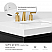 30" Bath Vanity Set in Black Oak Finish with Alpine White Quartz Top
