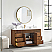 60" Single Sink Bath Vanity in Natural Walnut with White Grain Composite Stone Top