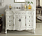 Adelina 42 inch Traditional Style Antique White White Vanity