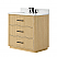 36" Single Bathroom Vanity in Scandinavian Oak, with Countertop Options and Hardware Option