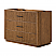  48" Single Bathroom Vanity in Toasted Walnut, with Countertop Options and Hardware Option