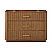  48" Single Bathroom Vanity in Toasted Walnut, with Countertop Options and Hardware Option