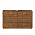 60" Double Bathroom Vanity in Toasted Walnut, with Countertop Options and Hardware Option