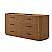  72" Double Bathroom Vanity in Toasted Walnut, with Countertop Options and Hardware Option