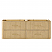  60" Double Wall Mounted Bathroom Vanity in Scandinavian Oak, with Countertop Options and Hardware Option
