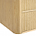  60" Double Wall Mounted Bathroom Vanity in Scandinavian Oak, with Countertop Options and Hardware Option