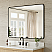 48 in. W x 36 in. H Metal Framed Radius Edge Bathroom Vanity Mirror in Brushed Nickel with 3 Color Finish Options