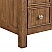30" Single Bathroom Vanity in Toasted Walnut, Giotto Quartz Countertop, Undermount Square Sink (1-Hole) with Countertop Options and Hardware Options