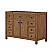  48" Single Bathroom Vanity in Toasted Walnut, Giotto Quartz Countertop, Undermount Square Sink (3-Hole), with Countertop Options and Hardware Option
