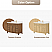  48" Single Bathroom Vanity in Toasted Walnut, Giotto Quartz Countertop, Undermount Square Sink (3-Hole), with Countertop Options and Hardware Option