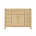 48" Single Bathroom Vanity in Scandinavian Oak, White Quartz Countertop, Undermount Square Sink (1-Hole), with Countertop Options and Hardware Option