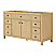  60" Single Bathroom Vanity in Scandinavian Oak, White Quartz Countertop, Undermount Square Sink (1-Hole), with Countertop Options and Hardware Option