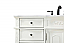 Adelina 54" Single Bathroom Vanity in Antique White Finish