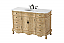 Adelina 54" Single Bathroom Vanity in Antique Beige Finish