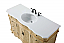 Adelina 54" Single Bathroom Vanity in Antique Beige Finish