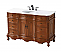 Adelina 54" Single Bathroom Vanity in Antique Teak Finish