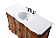 Adelina 54" Single Bathroom Vanity in Antique Teak Finish