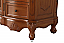 Adelina 54" Single Bathroom Vanity in Antique Teak Finish