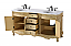 Adelina 66" Double Bathroom Vanity in Antique Beige Finish
