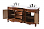  Adelina 66" Double Bathroom Vanity in Antique Teak Finish
