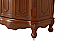  Adelina 66" Double Bathroom Vanity in Antique Teak Finish