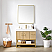 36" Single Sink Bath Vanity in Dark Oak with White Grain Composite Stone Top