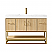 48" Single Sink Bath Vanity in Dark Oak with White Grain Composite Stone Top